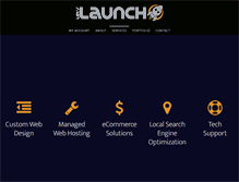 Tablet Screenshot of lets-launch.com